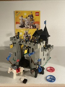 Lego 6074 Black Falcon's Fortress and Lego 6030 Black Falcon's Catapult