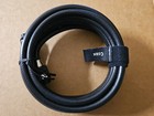 Brand new white cable coax cable 10 ft, hand tighten — photo 1