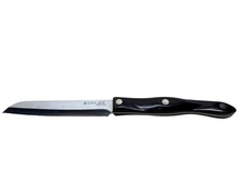 Cutco USA 3721 KQ 6-7/8" Serrated Blade Santoku-Style Trimmer Slicing Knife EUC