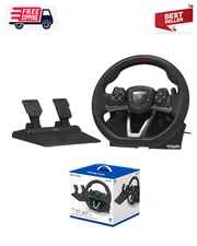 PlayStation Racing Wheel Pedals for PC PS4 PS5 Steering Controls Video Game Play