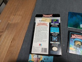 JUEGO VINTAGE 1989 CAPTAIN SKYHAWK NINTENDO NES EN CAJA MANUAL