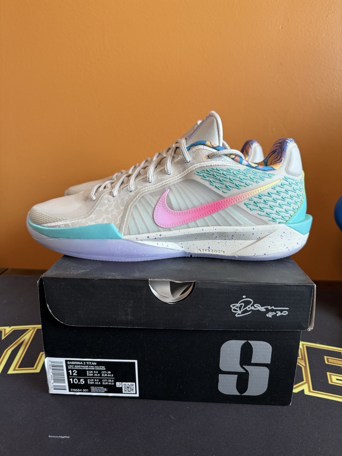 Nike Sabrina 2 Titan Make Space Bone Sz 12 Womens / Mens Sz 10.5 IH8554-001 NEW