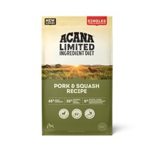 ACANA Singles Limited Ingredient Grain Free High Protein Dry Dog Food Pork ...