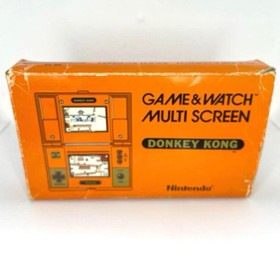 Nintendo game watch with box Donkey Kong retro game working product #98dfb2