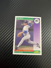 1992 Score Pat Rice #423 Rookie Seattle Mariners Baseball Card. rookie card picture