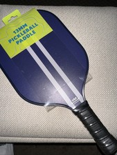 Sakar Adults Pickleball Paddle Double Sided USA Blue 13mm 7.2-7.9oz Indoor/out