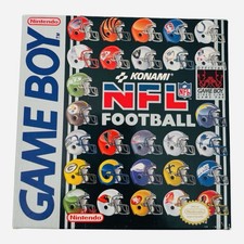 NFL Football Game Boy Nintendo Konami CIB Retro Arcade Sports Vintage 1990 HTF