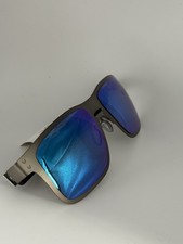 Oakley HOLBROOK METAL Matte Gunmetal w/ Prizm Sapphire Polarized NEW No Bag/Box
