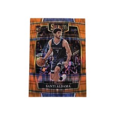 2021-22 Panini Select - Concourse Santi Aldama #64 Orange Flash