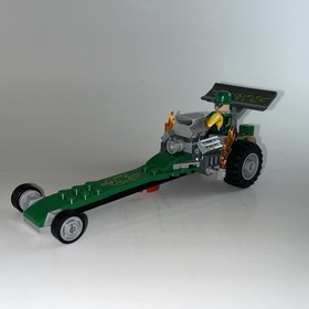 Lego DC Comics Super Heroes Minifigure The Riddler sh0088 w/ Dragster From