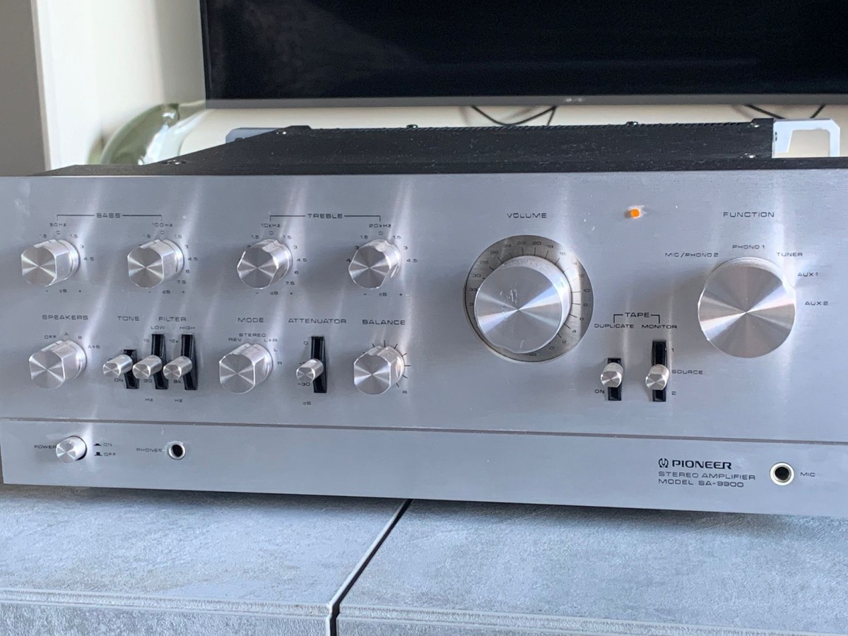 Pioneer SA-9900 Vintage Integrated Amplifier Hi-Fi Stereo