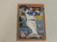 2024 TOPPS SHOHEI OHTANI 1874/2024 GOLD BASE SET PARALLEL
