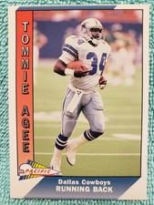 1991 PACIFIC TOMMIE AGEE #92 DALLAS COWBOYS 