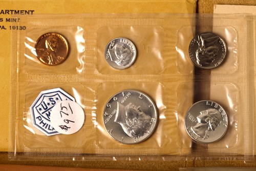 1964 Mint PROOF Set Trio. All 3 sets "P" (Philadelphia) SEE BEAUTIFUL PHOTOS! - Picture 15 of 23