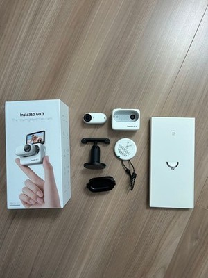 Insta360 GO 3 Camera White Compact Design Built-in Display