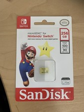 SanDisk 256GB microSDXC Micro SD Card for Nintendo Switch Super Mario 4K