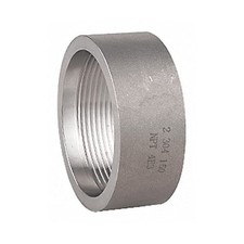 1/4" Inch Half Coupling Threaded 316 Stainless Steel NPT FNPT x FNPT Class 15...