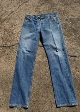 Vintage 1995 Mens Levi 501XX Straight Leg Jeans 36X34 Made In USA Fits 34X32