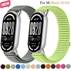 For Xiaomi Mi Band 10 9 8 NFC Smart Watch Nylon Watch Band Wrist Strap Replace