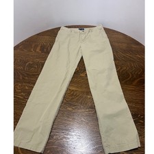 Polo Ralph Lauren Boys Khaki Chino Pants Tan Cotton Twill Size 20