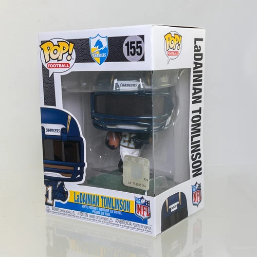 Funko POP! NFL Legends Figure -LADAINIAN TOMLINSON (San Diego Chargers) #155 *NM