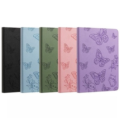 Cat Butterfly Leather Rotate Tablet Case For HUAWEI HONOR Pad 9 10 X8a X8b X9a