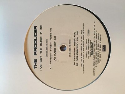 The Producer - I've Got The Music In Me (12'')