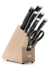 Wüsthof Classic Ikon Messerblock mit 7 Artik...