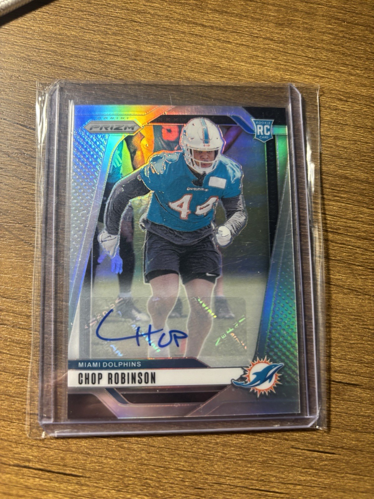 Chop Robinson Panini Prizm #319 Autograph