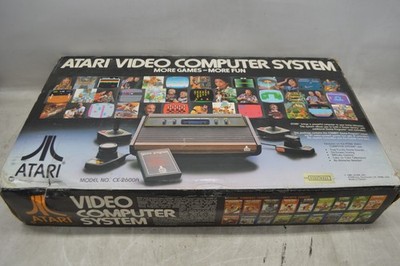 Original Atari CX-2600A Box Only 1980 Vintage *Included Box Only*