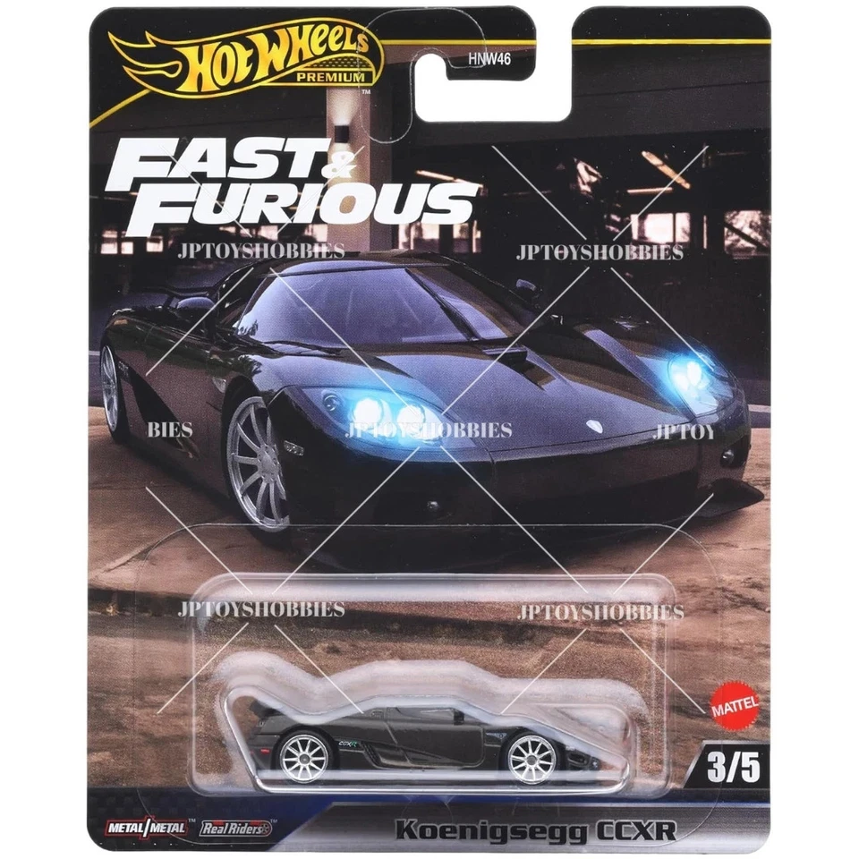 PSL 2025 Hot Wheels Premium Fast & Furious Koenigsegg ccxr Set 1 10 20 Japan - Image 2 of 4