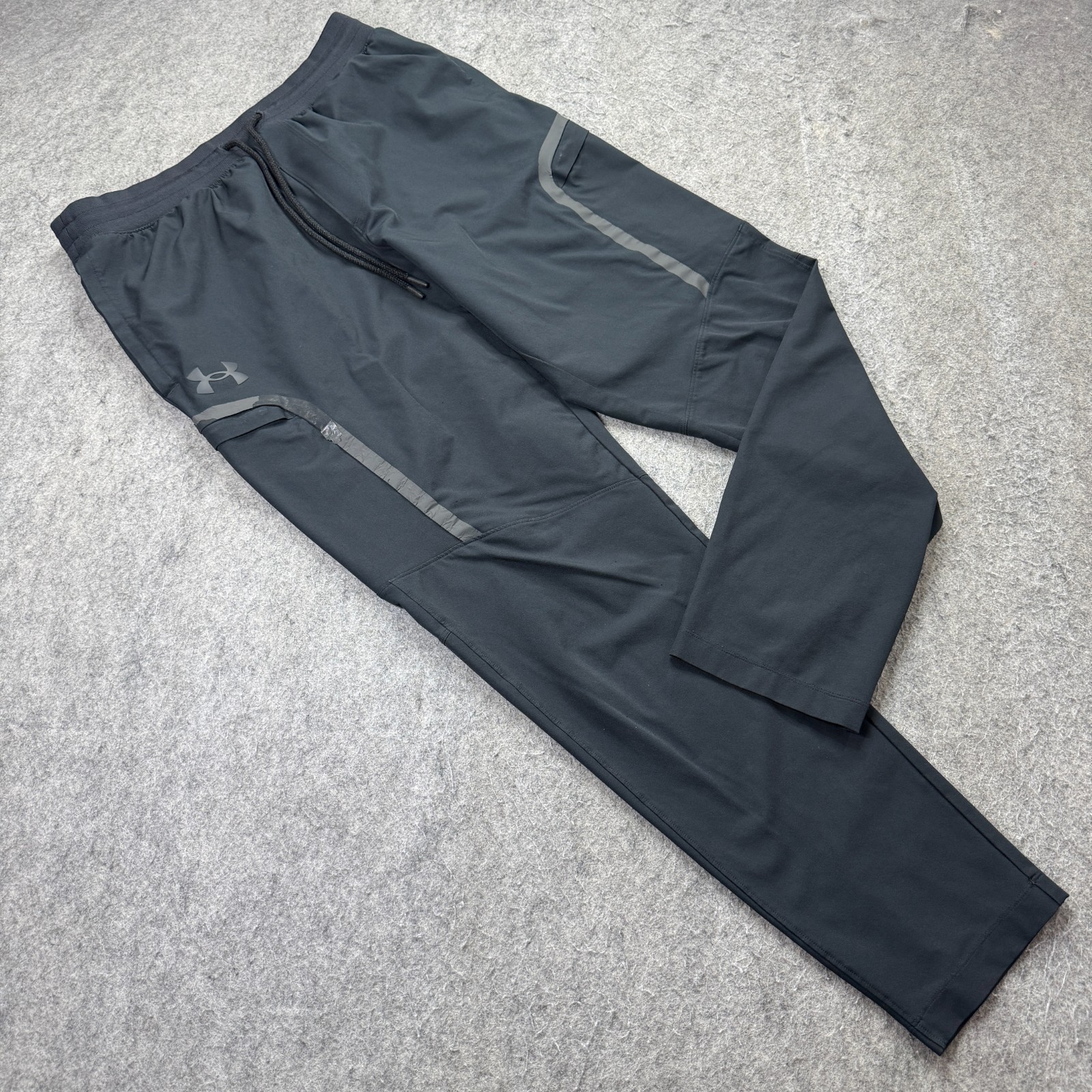 Men Xl Black 31" Tapered 1373864