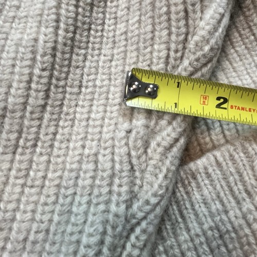 Vtg Wool Cardigan Grandpa Fisherman Sweater Size Large Nordic Norsewear FLAW - Picture 15 of 16