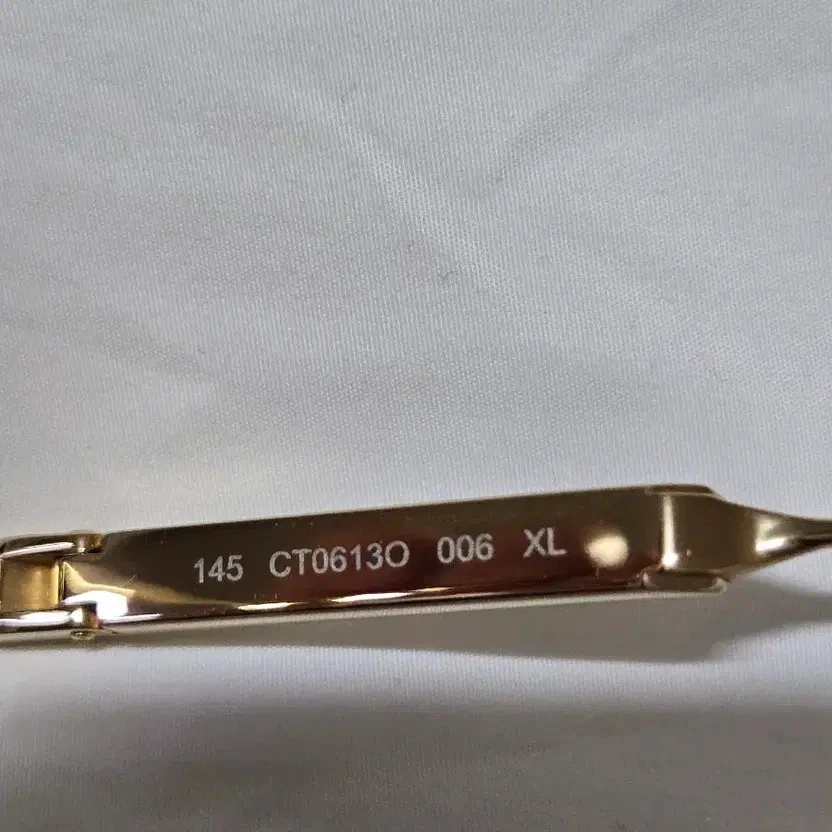 Cartier 2026SS CT0613O Titanium Gold Frame Eyeglasses New | eBay