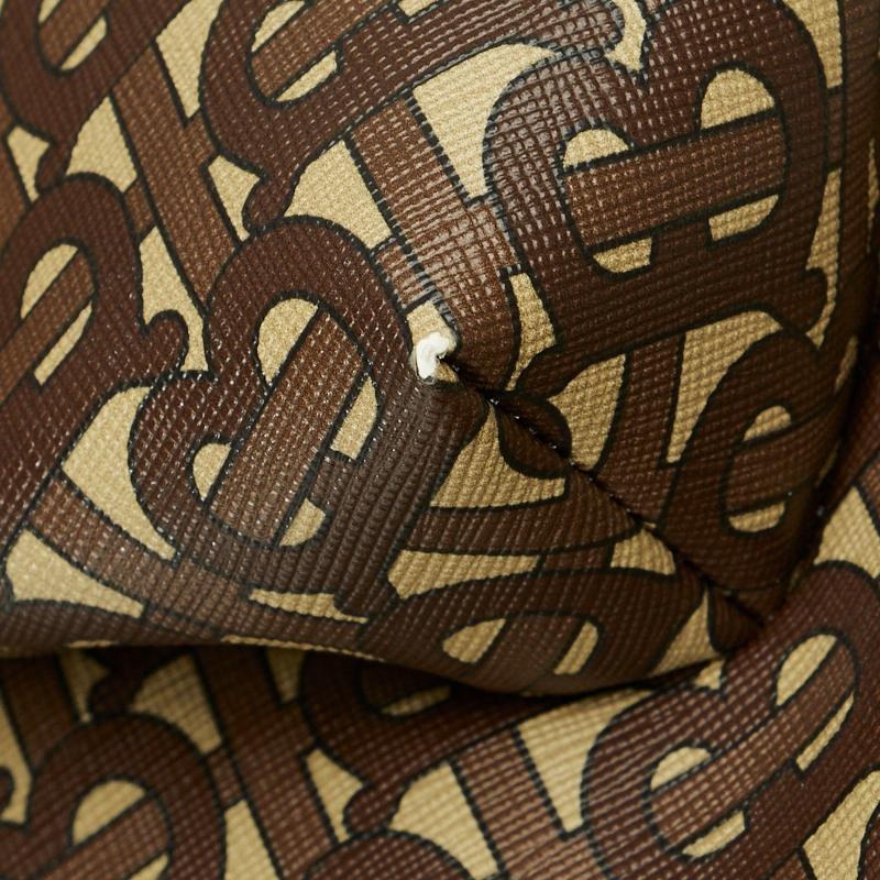 Burberry TB Monogram Backpack Brown Multicolor PV… - image 7