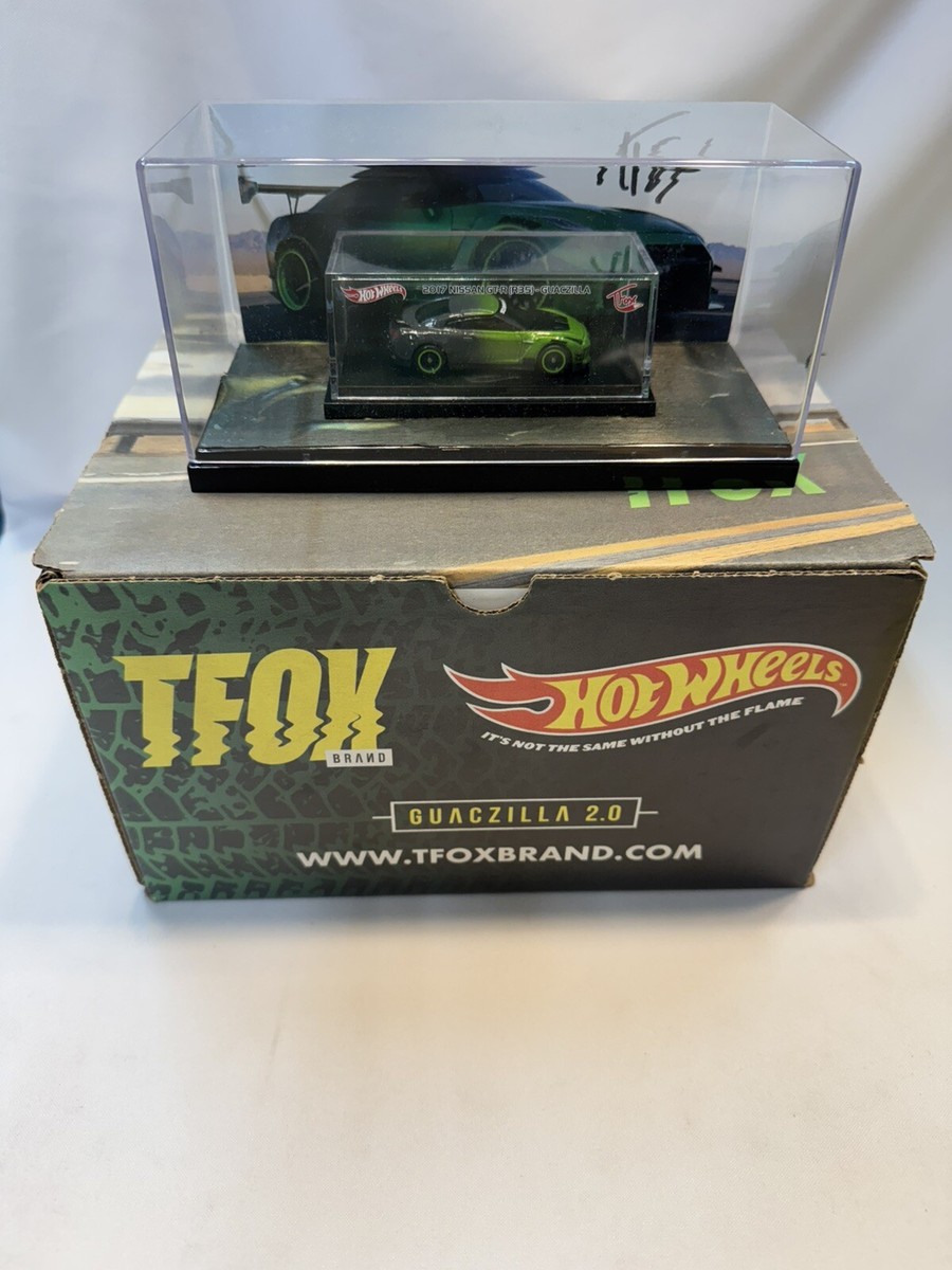 HOT WHEELS TFOX 2017 NISSAN GTR R35 TANNER FOX | eBay
