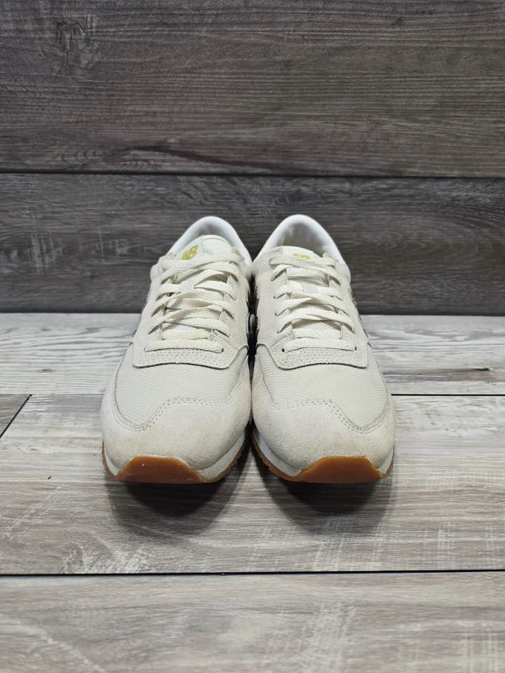 Zapatillas New Balance J Crew 620 para mujer 10,5 bajas doradas crema CW620JD2 Foto 4 de 4