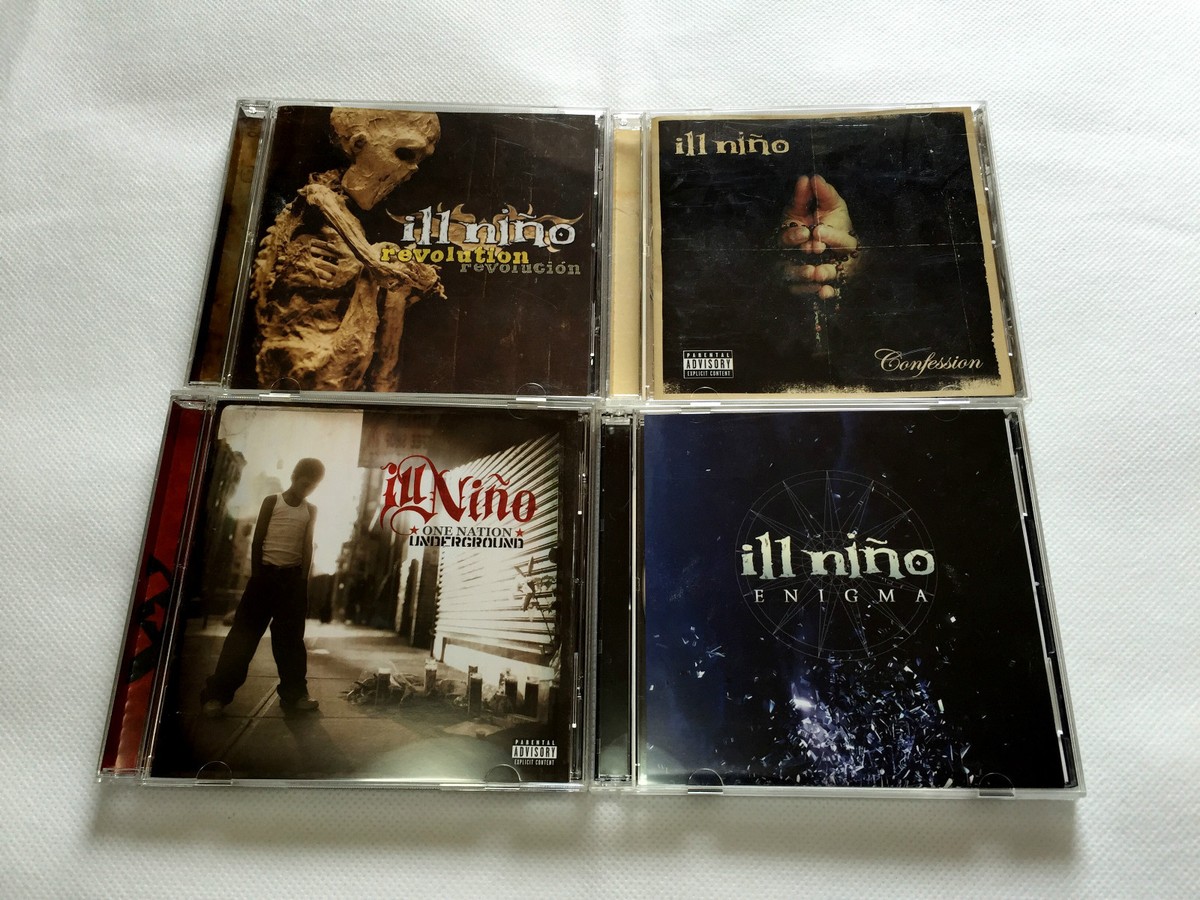 ILL NINO latin metal band Japan Edition 4 CD Sets Soulfully Used