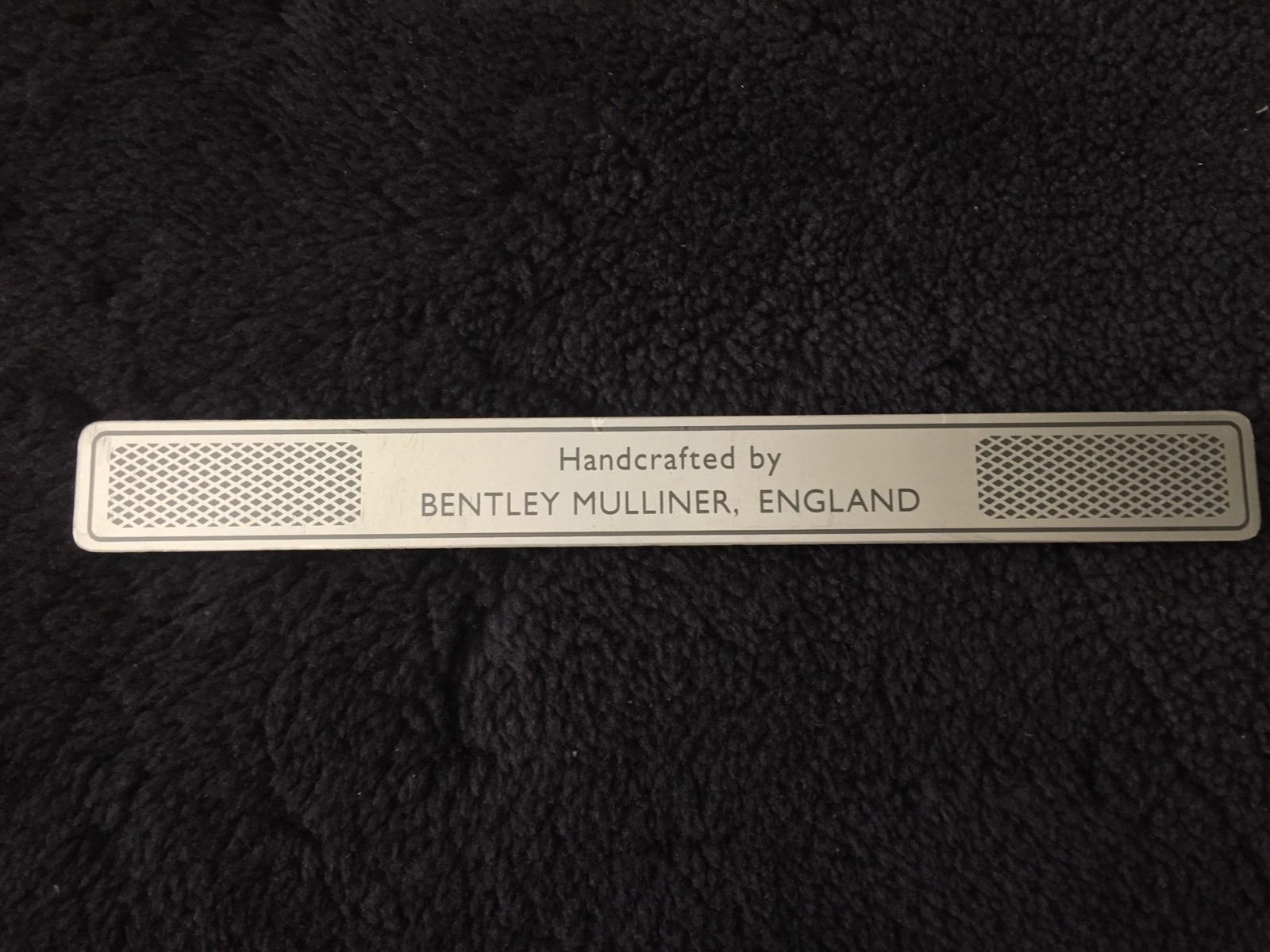 Bentley Mulsanne Mulliner Door Sill Trim Plate 2012-20 NEW OEM 3Y5853553D
