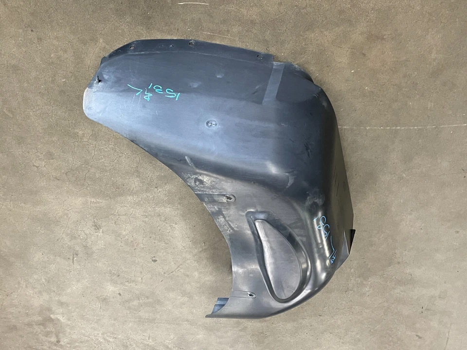 06-10 2006 Hummer H3 trasero izquierdo guardabarros forro protector contra salpicaduras 1531 OEM Foto 2 de 4