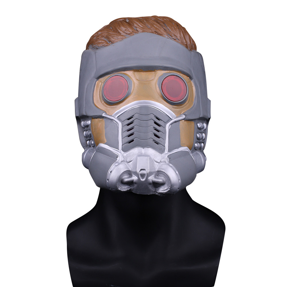 Guardians of the Galaxy Star Lord Helmet Cosplay Peter Quill Mask Latex  Props