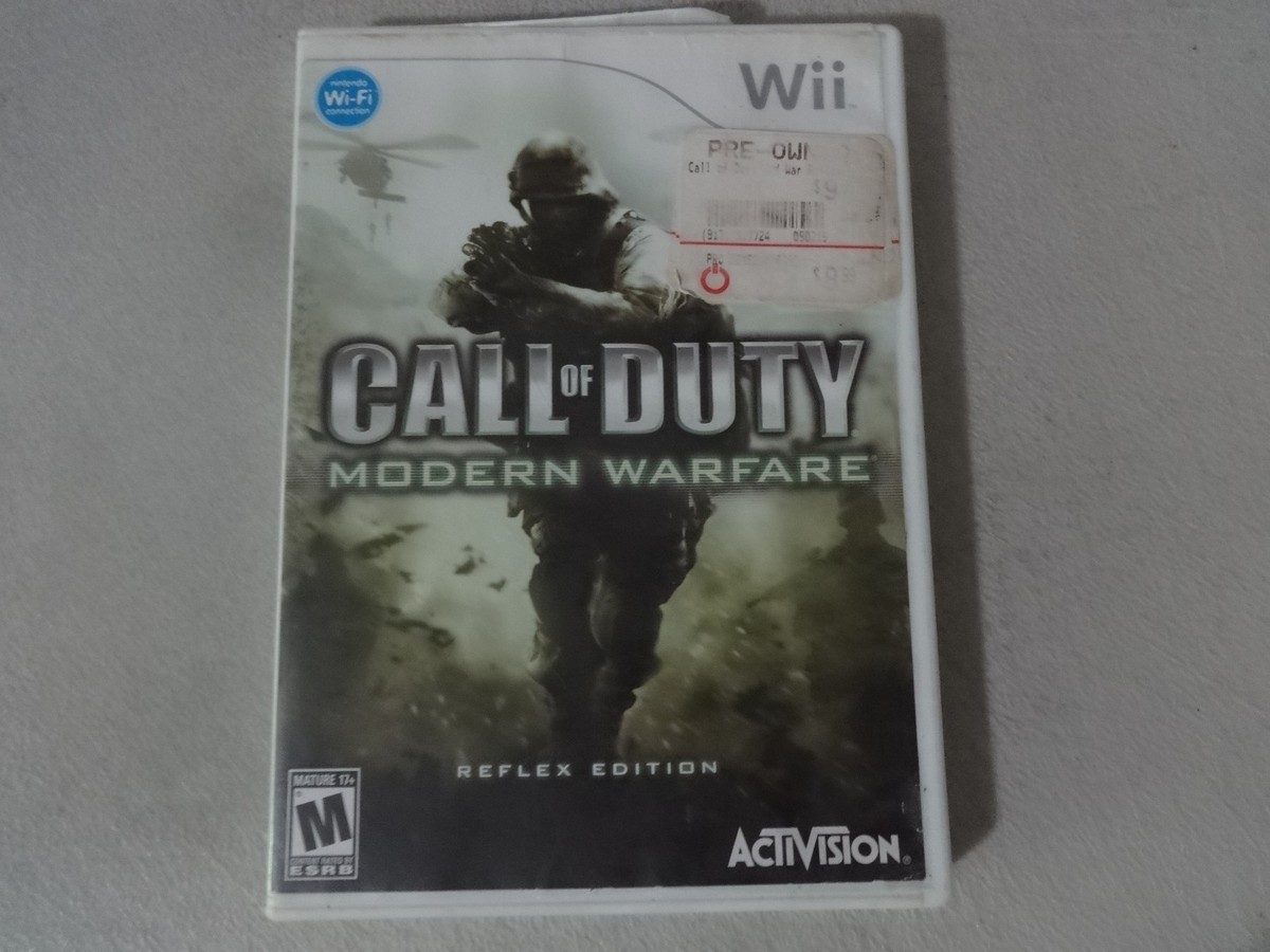 【Ｗii北米版】Call of Duty: Modern Warfare未開封品 Call Of Duty: Modern Warfare Reflex Nintendo Wii Video Game No