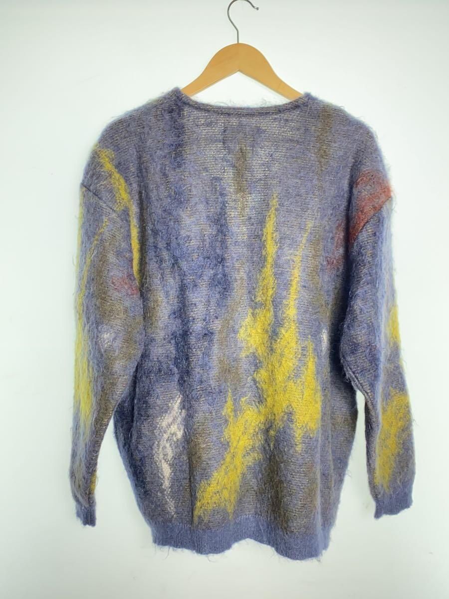 YOKE YK22AW0414S 22AW STILL JACQUARD CARDIGAN 3 MOHAIR Blue YOKE YK22AW0414S 22AW STILL JACQUARD CARDIGAN 3 MOHAIR Blue