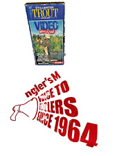 Stillwater Trout Angler Volume 2, VHS Video + Anglers Mail Since 1964 Bag