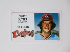 BRUCE SUTTER 1981 PERMA-GRAPHICS SUPER STAR #125-024 ST. LOUIS CARDINALS