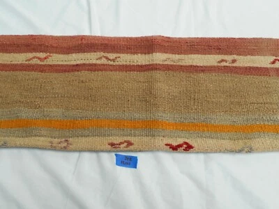 Unique  Rug Pillow Cover 12x47" Case from Rug Hidden Zipper Amazing Work - Image 1 of 4