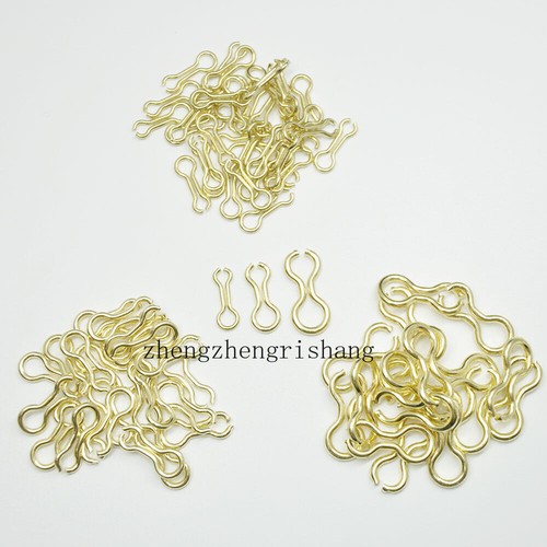 100PCS Brass Sinker Eyes Eyelets for Lead Weight Mold Fishing Tackle Accessories - Picture 9 of 27