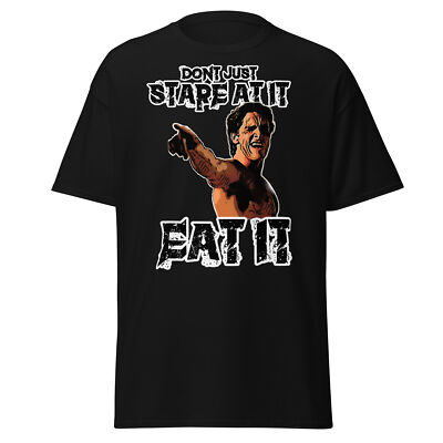 American Psycho 'Eat It' T-Shirt - Indulge in Darkly Delightful Style!