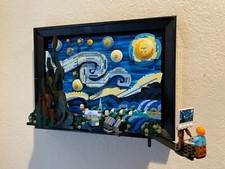 LEGO MOMA Vincent van Gogh The Starry Night 21333. BUILT / READY TO BE DISPLAYED