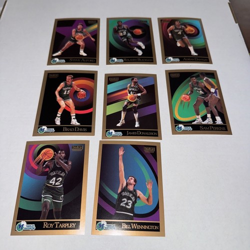 1990 Skybox Dallas Mavericks Lot 8 Cards Vintage - Picture 2 of 3